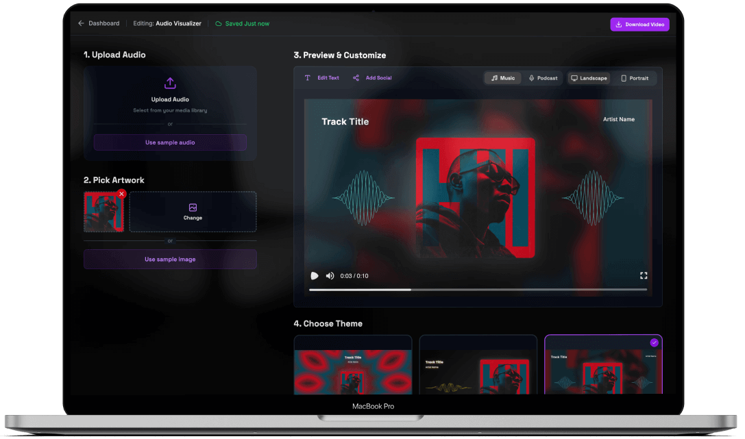 WaveCanvas app preview
